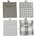 Gris/blanc
