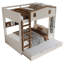 Grand lit sur un grand lit avec lit gigogne et tablettes de rangement-1011440816-1010777537
