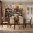 Adysson Solid Wood Base Dining Table-458539150