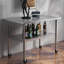 Extendable Metal Dining Table