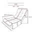 Canapé simple inclinable Fauteuil japonais Tatami