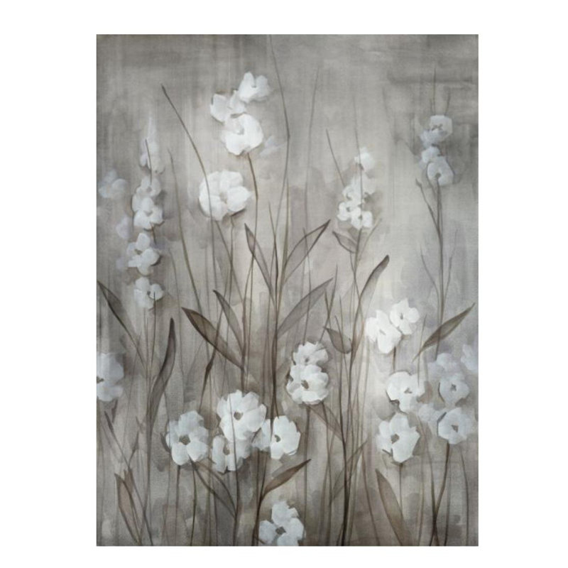 «White Moon Night II» par Janice Sadler - impression, Couche de verre, H 63 po x l 47 po x P 1,5 po