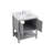Krish 30'' Single Bathroom Vanity with Top-49789280