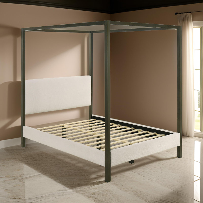 Crestwood Upholstered Canopy Bed, King