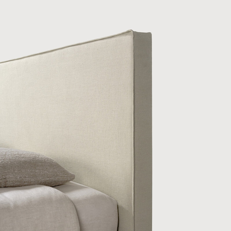 Revive Bed Removable Linen Cover, Beige, King