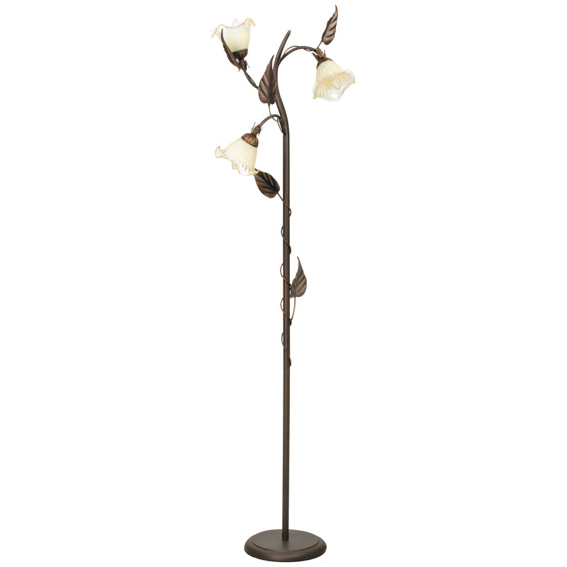 Dolphin 172cm Brown Novelty Floor Lamp
