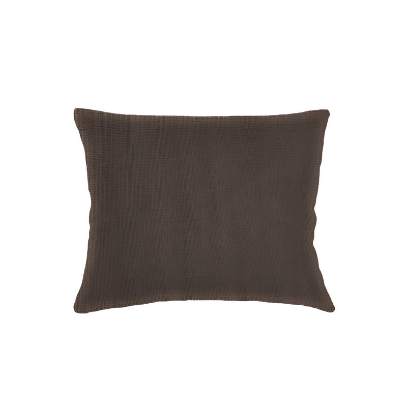 Linen Pillow Cover, Cocoa Brown
