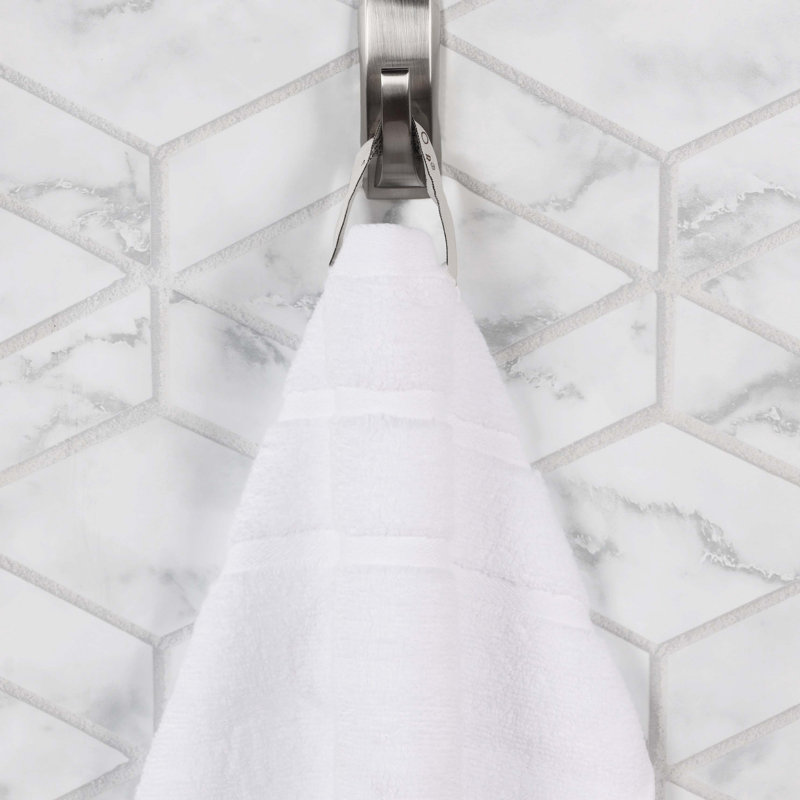 Serviette de bain Hochman Zero Twist, Blanc