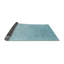 Tapis de zone bleu contemporain-778218625