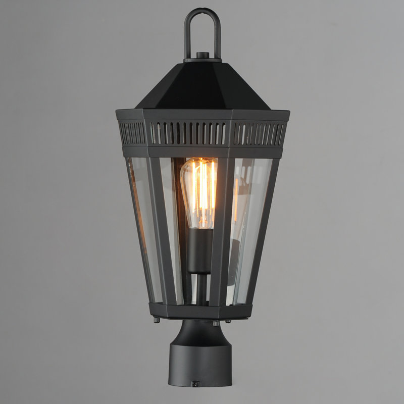 Tête de lanterne câblée 1 lumière H 19 po Nashika