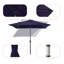 Parasol de marché carré Rinesh-1577955551