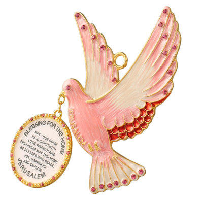 5.75'' Crystal Animals Holiday Shaped Ornament