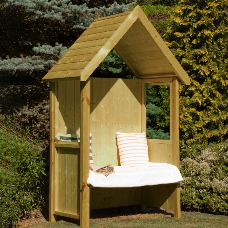 Smathering Wooden Arbour Bench