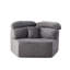 Fauteuil d'appoint surdimensionné avec coussins Bahl-316363574