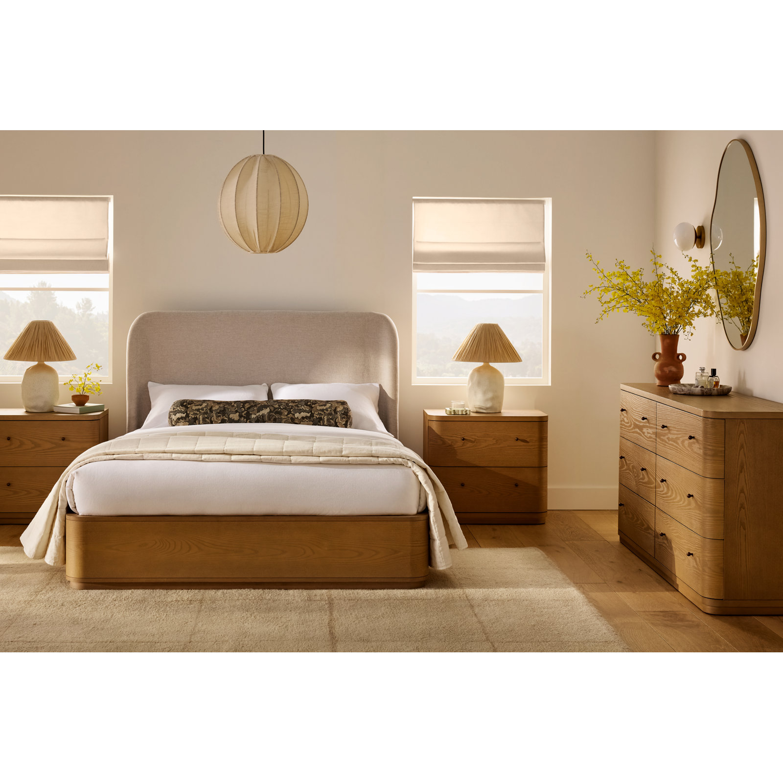 Lucie Platform Bed, Queen