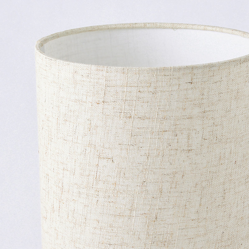 Minimalist Textured Linen Table Lamp Set, Soft Cozy Lighting