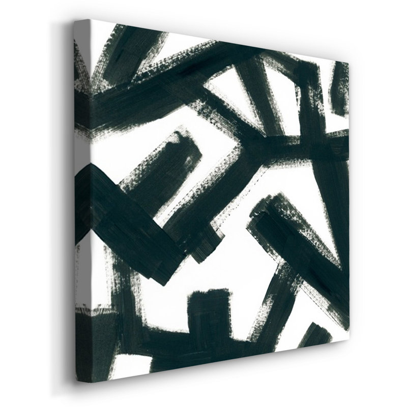 Toile tendue Bold Brushstrokes III-Premium Gallery - prête à être accrochée