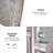 Freestanding Tub Faucet With Handheld Shower - Metal, Floor Mount, Brushed Nickel, High Flow, 360 Swivel Spout, Bathroom Bathtub Mounted Finish, Quality Materials, Shower, Degree Equipment
