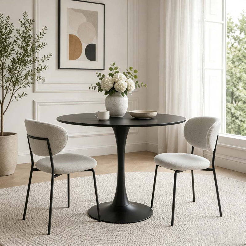 Table de salle à manger moderne, Black 1