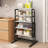 Solid Wood Convertible Table Shelf, Home Enchantment, White Multifunctional Shelf Table, ,