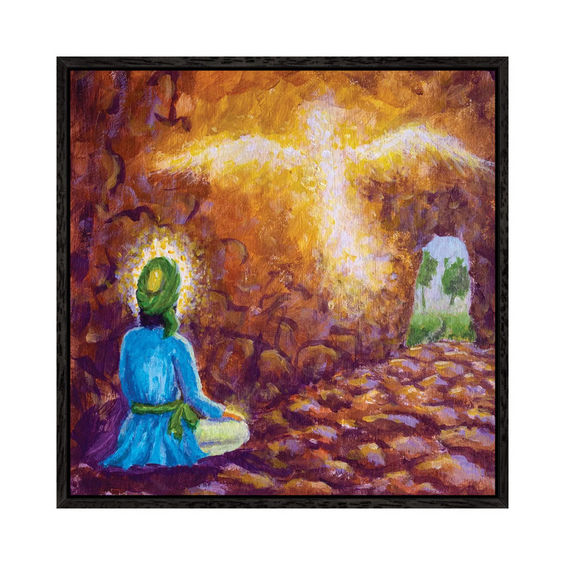 Revelation Of The Coran, Black, 45.72 cm H x 45.72 cm W
