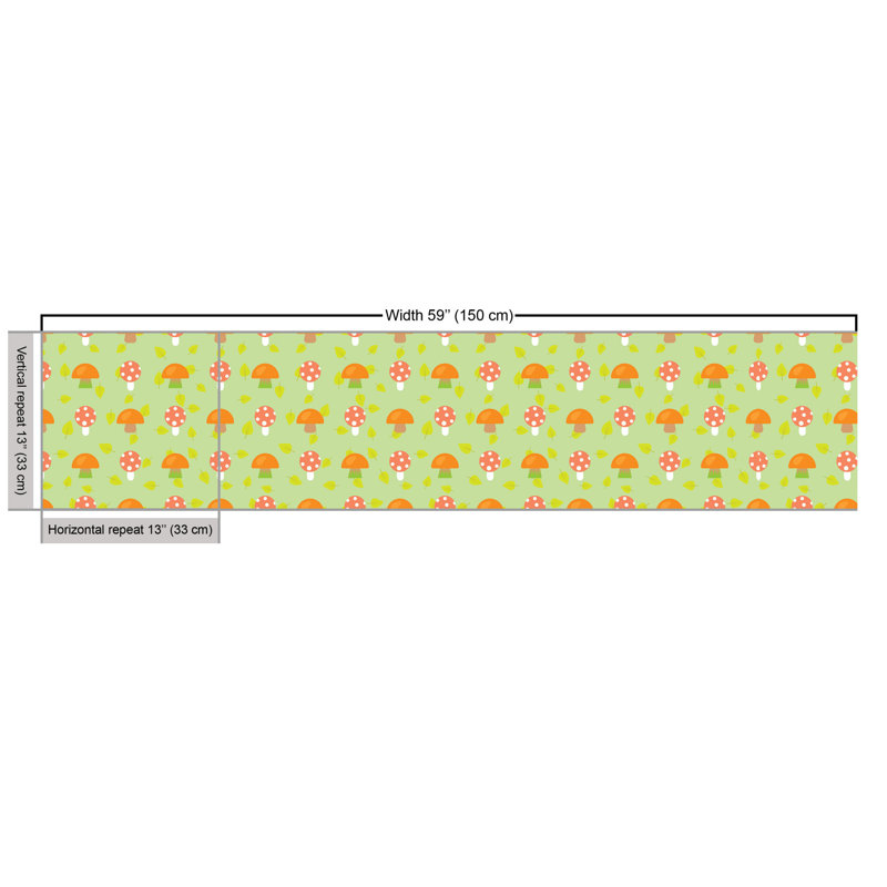 Shaunte Fall Leaves Seasonal Veggies Fabric