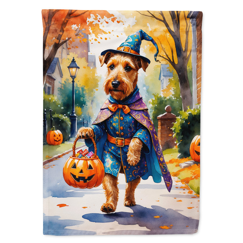 Drapeau du jardin Mastiff, Airedale Terrier