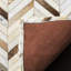 Anjely Hand Woven Beige/Brown Rug