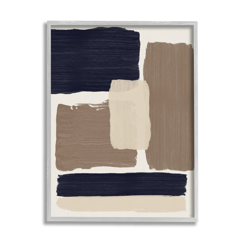 Carrés noirs et bruns, impression sur bois, Estampe numérique Farmhouse, H 14 po x l 11 po x P 1,5 po