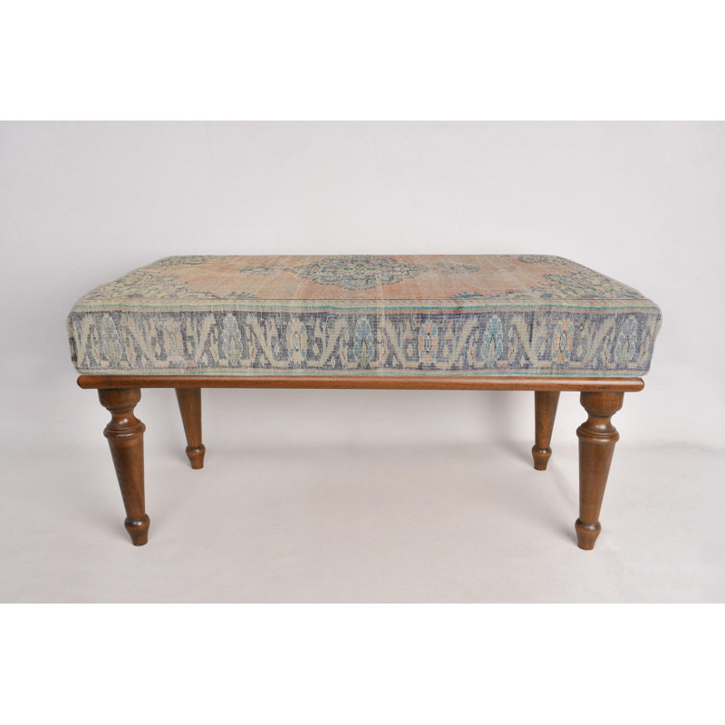 Mudroom banc, banc de piano, banc de repose-pieds, banc rembourré, banc de tapis turc, banc Kilim, banc de décoration intérieure, banc fait à la main