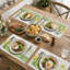 Ensemble de table rectangulaire en polyester