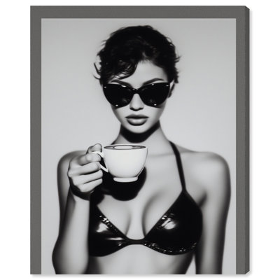 Luxe Latte Print by Oliver Gal