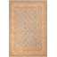 Tapis beige / bleu en laine noué à la main de style oriental rectangulaire 8 pi 2 po x 9 pi 9 po Baccio