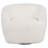 Eadey Faux Sheepskin Upholstered Swivel Chair Natural-915766414
