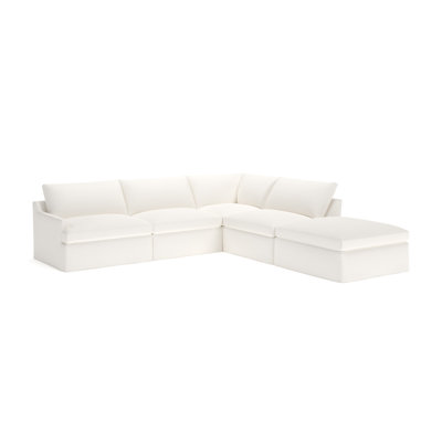 Wrenley 5-Piece Slipcovered Modular Sectional