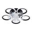 Ventilateur de plafond moderne 20 po avec télécommande, avec lumières, 6 vitesses, 3 vitesses, couleur encastrée, à profil bas, pour cuisine, chambre à coucher