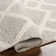 Rectangle Deangelo Moroccan Machine Woven Area Rug in Beige