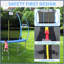 DOUBLE POISSON [Trampoline pliable] Mini trampoline de forme physique pliable 400 lb 10 pi avec rampe pour adultes