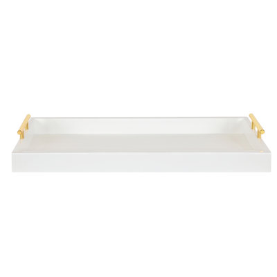Norvan 24'' W Rectangular Decorative Tray 