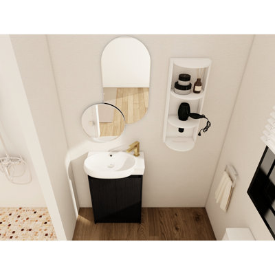 Free Standing Wall Mounted Single Double With Top