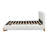 Elegant Boucle Upholstered Bed-1213127602