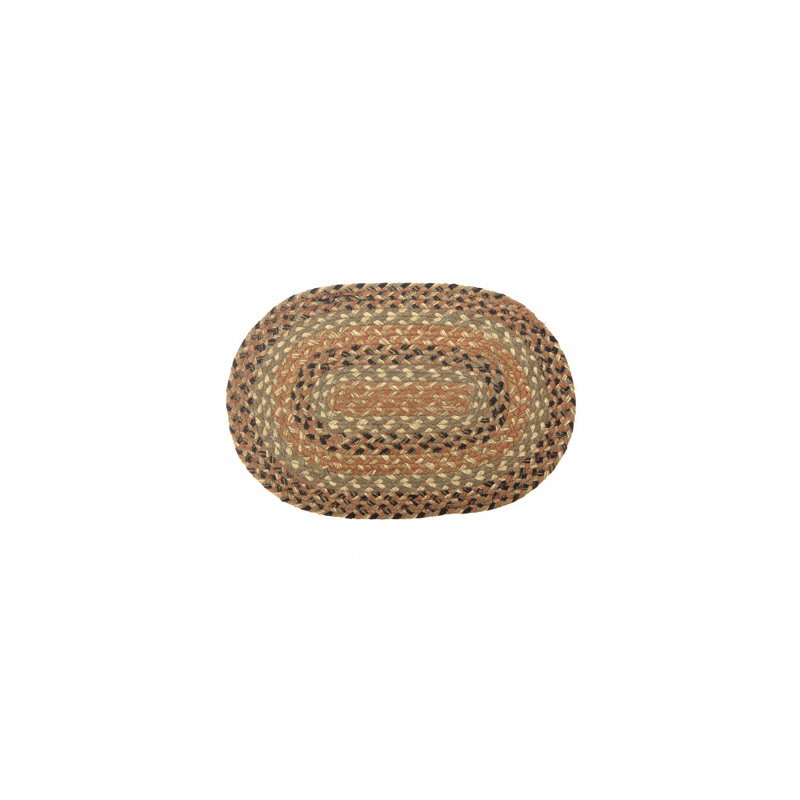 Récapitulatif en coton tressé Dinsmore, H 0,5 po x l 15 po x P 10 po, Brun pâle