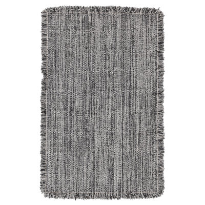 Bradbury Abstract Area Rug in Gray