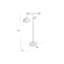 Lampe de lecture sur pied 63,5 po Descartes-32479151