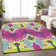 Premium Machine Washable Prisco Pink Rug