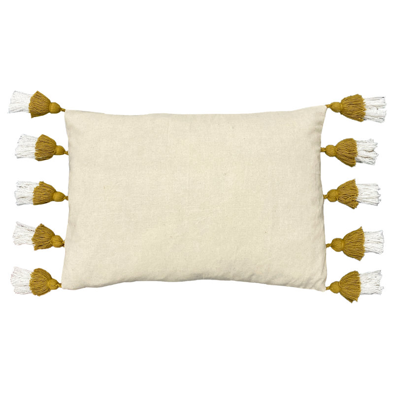 Orange Rectangular Cushion Cover, Ochre