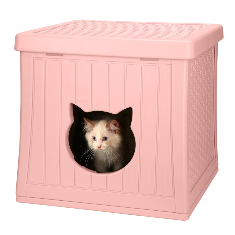 Extérieur pour chat EHHLY, Rosé