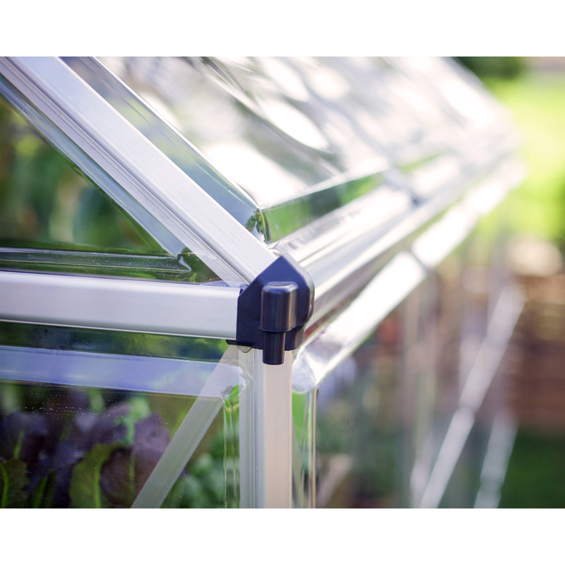 8.1 Ft W x 12.1 Ft D Greenhouse