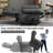 Power Lift Recliner Chair Heat Massage Dual Motor Infinite Position Up To 350 Lbs, Faux Leather, Heavy Duty Motion Mechanism With Usb Ports-1877742113