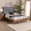 Lit plateforme tapissier Grace-1240920106
